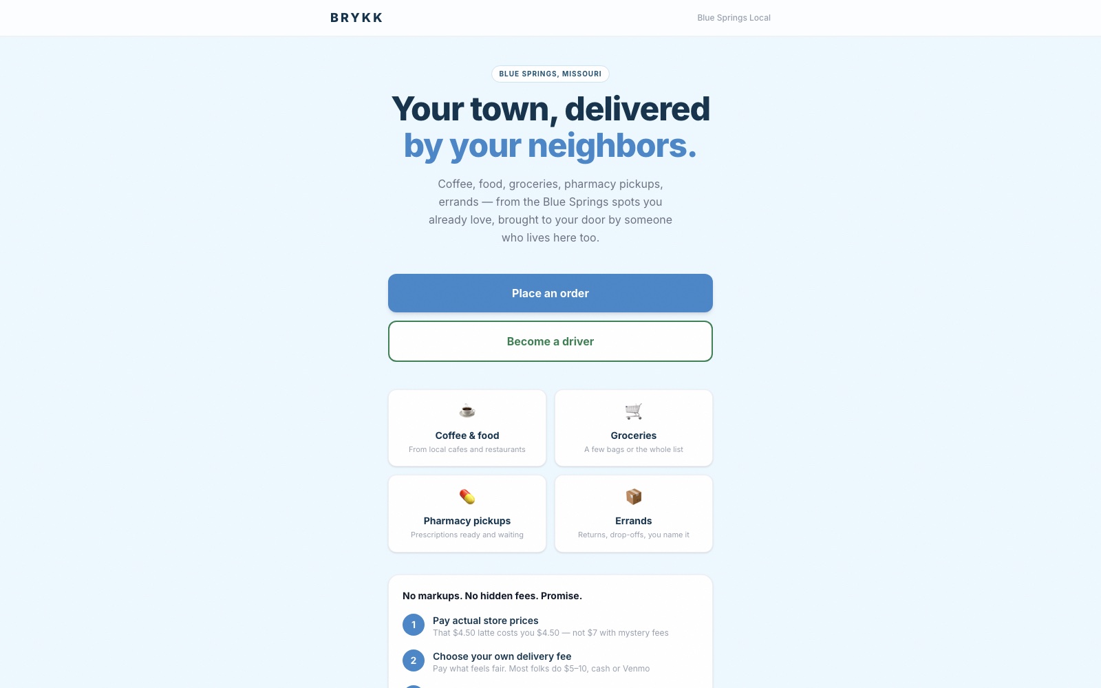 Blue Springs Local — image 1 of 1